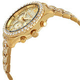  Shop Authentic Michael Kors Layton Chronograph Gold Dial Gold Steel Strap Watch For Women - MK6977 - Luxxuri
