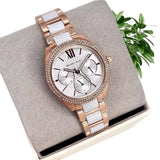  Shop Authentic Michael Kors Janelle Multifunction Silver Dial Two Tone Steel Strap Watch For Women - MK7131 - Luxxuri
