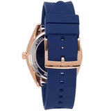  Shop Authentic Michael Kors Janelle Three Hand Blue Dial Blue Rubber Strap Watch For Women - MK7140 - Luxxuri