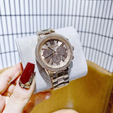  Shop Authentic Michael Kors Bryn Chronograph Rose Gold Dial Rose Gold Steel Strap Watch For Women - MK7200 - Luxxuri