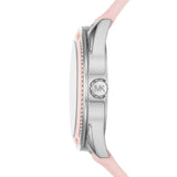  Shop Authentic Michael Kors Jessa Quartz Silver Dial Pink Silicone Strap Watch For Women - MK7268 - Luxxuri