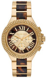  Shop Authentic Michael Kors Camille Chronograph Brown Dial Two Tone Steel Strap Watch For Women - MK7269 - Luxxuri