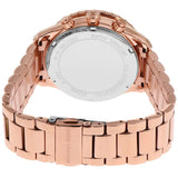  Shop Authentic Michael Kors Layton Chronograph Rose Gold Dial Rose Gold Steel Strap Watch For Women - MK7285 - Luxxuri