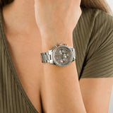  Shop Authentic Michael Kors Ritz Chronograph Crystals Silver Dial Silver Steel Strap Watch For Women - MK7301 - Luxxuri