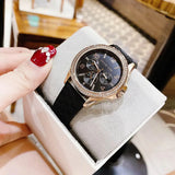  Shop Authentic Michael Kors Mini Pilot Black Dial Black Silicone Strap Watch For Women - MK7373 - Luxxuri