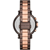  Shop Authentic Michael Kors Maren Chronograph Brown Dial Two Tone Steel Strap Watch for Women - MK7496 - Luxxuri