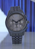  Shop Authentic Michael Kors Lexington Chronograph Blue Dial Blue Steel Strap Watch for Men - MK8480 - Luxxuri