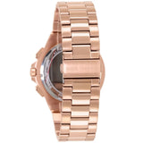  Shop Authentic Michael Kors Lennox Chronograph Black Dial Rose Gold Steel Strap Watch For Men - MK8940 - Luxxuri