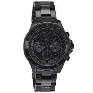  Shop Authentic Michael Kors Grayson Chronograph Black Dial Black Steel Strap Watch For Men - MK9109 - Luxxuri