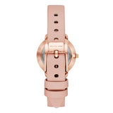  Shop Authentic Michael Kors Petite Portia Silver Dial Pink Rubber Strap Watch For Women - MK2735 - Luxxuri
