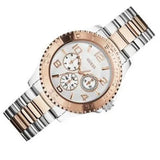  Shop Authentic Guess BFF Multifunction Silver Dial Two Tone Steel Strap Watch for Women - W0231L5 - Luxxuri