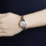  Shop Authentic Emporio Armani Chiara Analog White Dial Rose Gold Steel Strap Watch For Women - AR7329 - Luxxuri