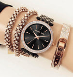  Shop Authentic Michael Kors Darci Black Dial Black Steel Strap Watch for Women - MK3407 - Luxxuri
