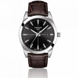 Shop Authentic Tissot Gentlemen Black Dial Brown Leather Strap Watch for Men - T127.410.16.051.01 - Luxxuri
