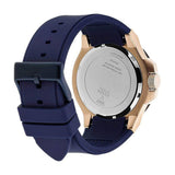  Shop Authentic Guess Rigor Blue Dial Blue Silicone Strap Watch For Men - W0247G3 - Luxxuri