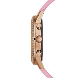  Shop Authentic Guess Solar Rose Gold Dial Pink Rubber Strap Watch For Women - W1135L2 - Luxxuri