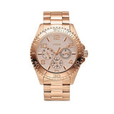  Shop Authentic Guess BFF Multifunction Rose Gold Dial Rose Gold Steel Strap Watch for Women - W0231L4 - Luxxuri