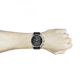  Shop Authentic Hugo Boss Champion Black Dial Black Leather Strap Watch for Men - 1513816 - Luxxuri