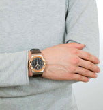  Shop Authentic Maserati Potenza Black Dial Brown Leather Strap Watch For Men - R8851108014 - Luxxuri