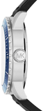  Shop Authentic Michael Kors Cunningham Multifunction Blue Dial Black Rubber Strap Watch For Men - MK7160 - Luxxuri
