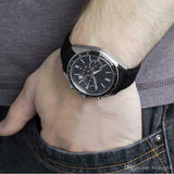  Shop Authentic Hugo Boss Contemporary Sport Driver Black Dial Black Leather Strap Watch for Men - 1513085 - Luxxuri