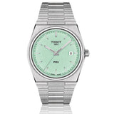  Shop Authentic Tissot PRX Quartz Light Green Dial Silver Steel Strap Watch for Men - T137.410.11.091.01 - Luxxuri
