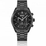  Shop Authentic Hugo Boss Champion Black Dial Black Steel Strap Watch for Men - 1513960 - Luxxuri