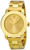  Shop Authentic Movado Bold Yellow Gold Dial Yellow Gold Steel Strap Watch For Women - 3600085 - Luxxuri