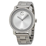  Shop Authentic Movado Bold Diamonds Silver Dial Silver Steel Strap Watch for Women - 3600149 - Luxxuri