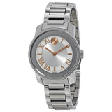  Shop Authentic Movado Bold Silver Dial Silver Steel Strap Watch for Women - 3600244 - Luxxuri