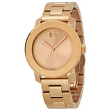  Shop Authentic Movado Bold Rose Gold Dial Rose Gold Steel Strap Watch for Women - 3600188 - Luxxuri