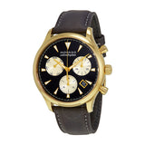  Shop Authentic Movado Heritage Chronograph Calendoplan Blue Dial Black Leather Strap Watch for Men - 3650006 - Luxxuri