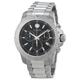  Shop Authentic Movado Series 800 Chronograph Black Dial Silver Steel Strap Watch For Men - 2600110 - Luxxuri