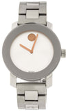  Shop Authentic Movado Bold Silver Dial Silver Steel Strap Watch For Women - 3600084 - Luxxuri