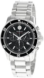  Shop Authentic Movado Series 800 Chronograph Black Dial Silver Steel Strap Watch For Men - 2600142 - Luxxuri