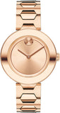  Shop Authentic Movado Bold Rose Gold Dial Rose Gold Steel Strap Watch for Women - 3600387 - Luxxuri