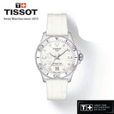  Shop Authentic Tissot Seastar 1000 Mother of Pearl White Dial White Rubber Strap Watch for Women - T120.210.17.116.00 - Luxxuri
