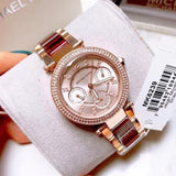  Shop Authentic Michael Kors Parker Rose Gold Dial Two Tone Steel Strap Watch for Women - MK6239 - Luxxuri