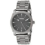  Shop Authentic Fossil Machine Chronograph Black Dial Grey Steel Strap Watch for Men - FS4774 - Luxxuri