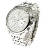  Shop Authentic Tissot Chemin des Tourelles Automatic Chronograph White Dial Silver Steel Strap Watch for Men - T099.427.11.038.00 - Luxxuri