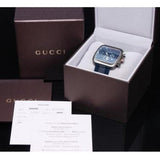  Shop Authentic Gucci Coupe Chronograph Blue Dial Two Tone NATO Strap Watch for Men - YA131203 - Luxxuri