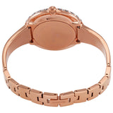  Shop Authentic Swarovski Crystal Rose Black Dial Rose Gold Steel Strap Watch for Women - 5484050 - Luxxuri