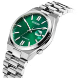  Shop Authentic Citizen Tsuyosa Automatic Green Dial Silver Steel Strap Watch For Men - NJ0150-81X - Luxxuri