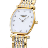  Shop Authentic Longines La Grande Classique de Longines Tonneau 22 Gold Watch for Women - L4.205.2.11.7 - Luxxuri