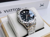  Shop Authentic Versace Hellenyium GMT Black Dial Silver Steel Strap Watch for Men - V11020015 - Luxxuri