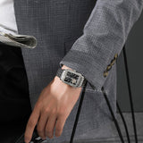  Shop Authentic Emporio Armani Diego Automatic Black Dial Silver Steel Strap Watch For Men - AR60057 - Luxxuri