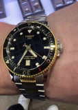  Shop Authentic Tissot Seastar 1000 Black Dial Two Tone Steel Strap Watch For Men - T120.410.22.051.00 - Luxxuri