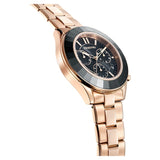  Shop Authentic Swarovski Octea Lux Sport Chronograph Black Dial Rose Gold Steel Strap Watch for Women - 5610478 - Luxxuri