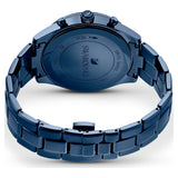  Shop Authentic Swarovski Octea Lux Sport Chronograph Blue Dial Blue Steel Strap Watch for Women - 5610475 - Luxxuri