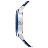  Shop Authentic Swarovski Octea Lux Moon Crystal Blue Dial Blue Leather Strap Watch for Women - 5516305 - Luxxuri